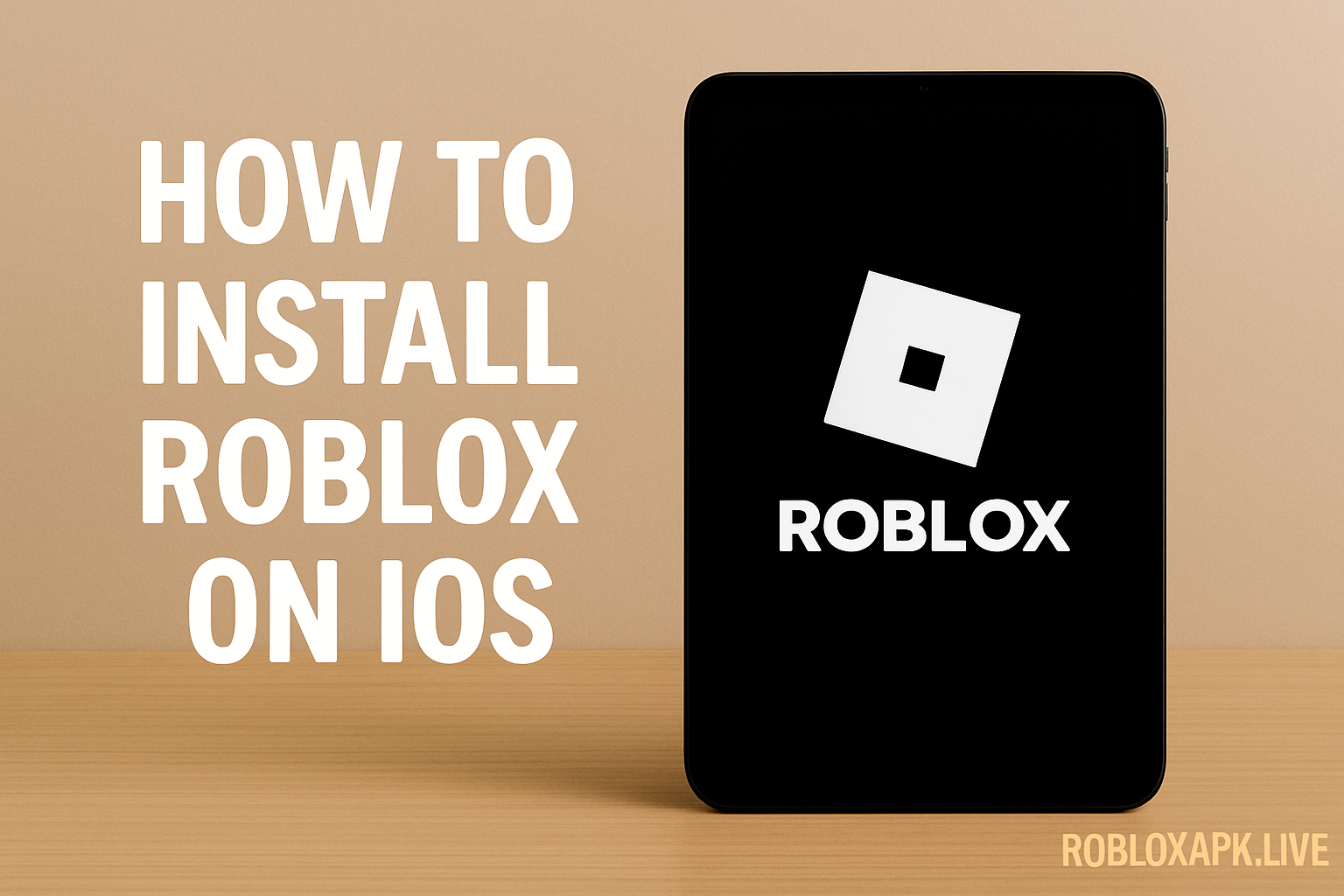 Roblox on iOS/ipad
